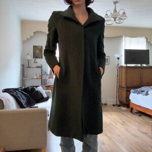 Cinzia Rocca - Italian Lana Wool Coat - Size 8 - Medium - Excellent Condition